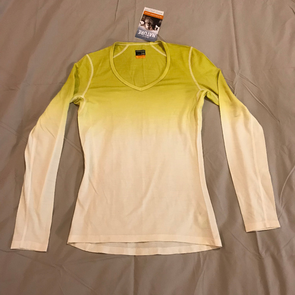 Icebreaker Tops - Icebreaker Oasis LS V Dipdye